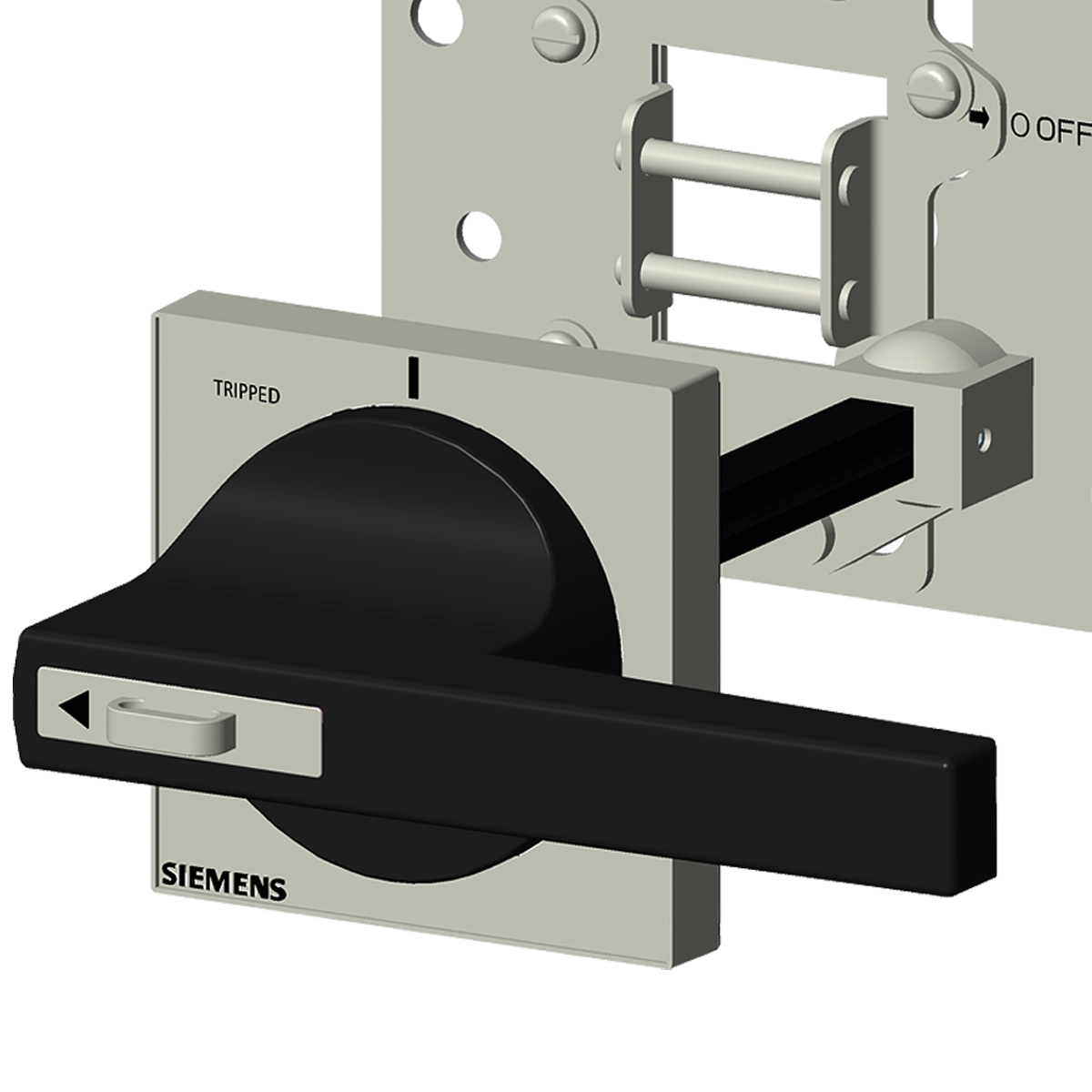 Acessório Disjuntor Acionamento Rotativo 3vj13 3P 300Mm Ip65 400A 3VJ94170HD11 Siemens