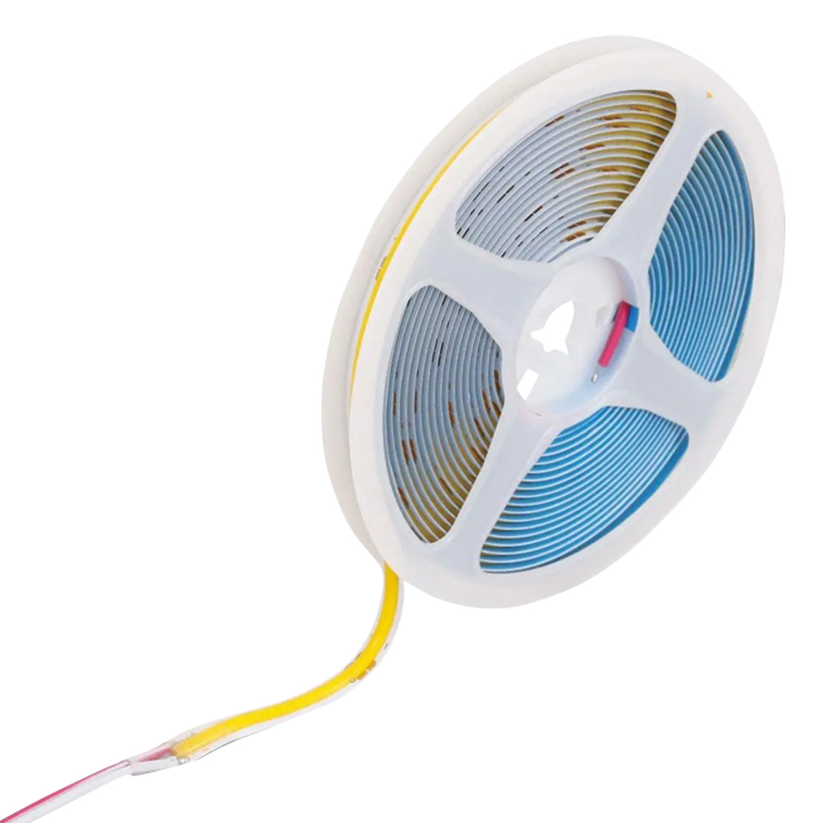 Fita Led Cob 18W/M 12V 3000K Luz Amarela 1800Lm/M Rolo Com 5 Metros 9370 - Gaya