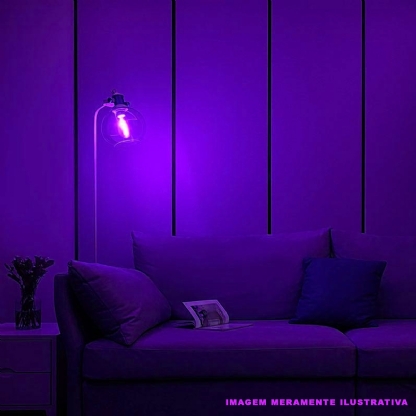 Lâmpada Led Filamento Globe Inteligente Smart 6W 127V E27 3000K RGB Wifi - Osram/Ledvance