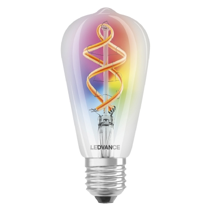 Lâmpada Led Filamento Edison Inteligente Smart 6W 220V E27 3000K RGB Wifi - Osram/Ledvance