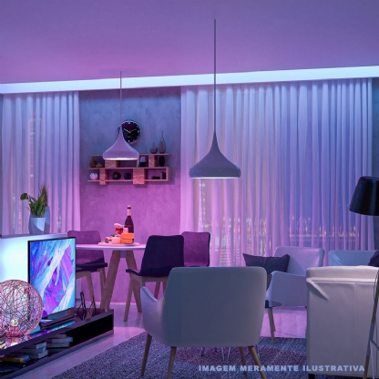 Lâmpada Led Filamento Edison Inteligente Smart 6W 220V E27 3000K RGB Wifi - Osram/Ledvance