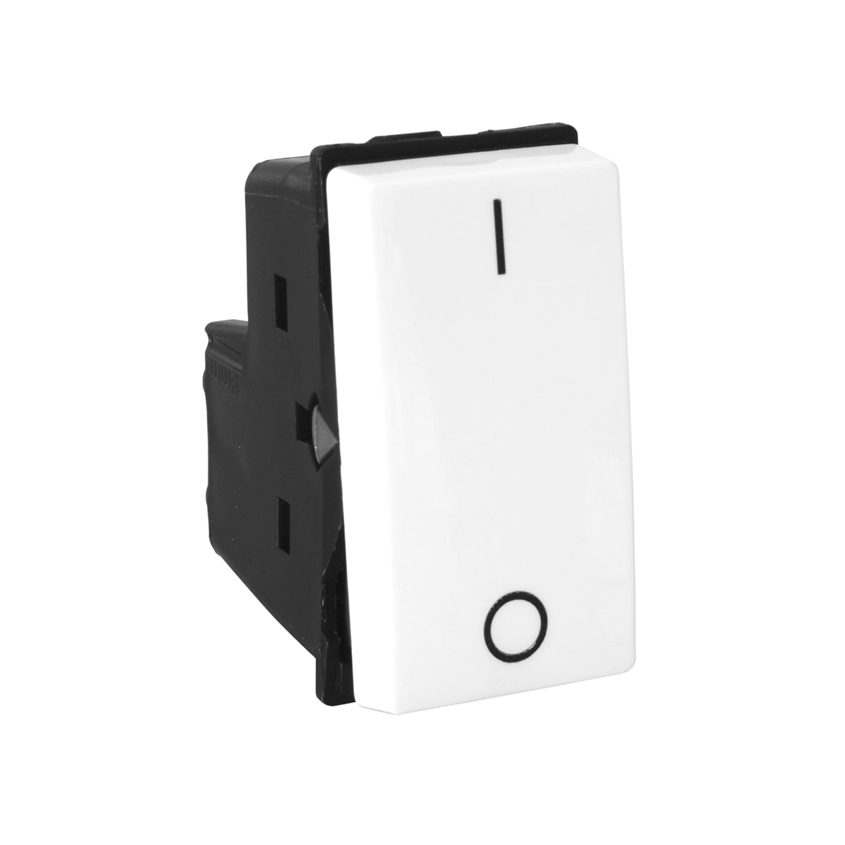 Módulo Interruptor Bipolar Simples 1 Módulo 10A 250V Branco Pial Pop LG010B Pial