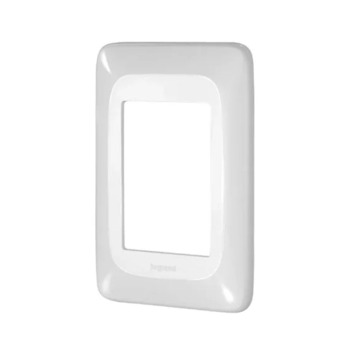 Placa 4X2 3 Postos Branco Com Suporte Pial Pop LGP23 Pial