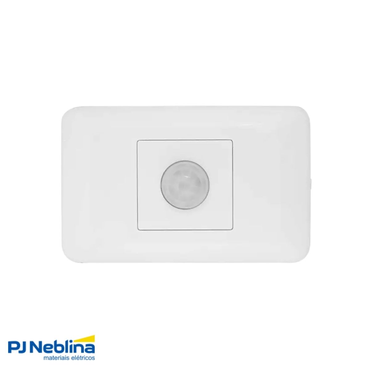 Conjunto Sensor Presença C/Placa 4X2 Branco Pial Pop - Pial