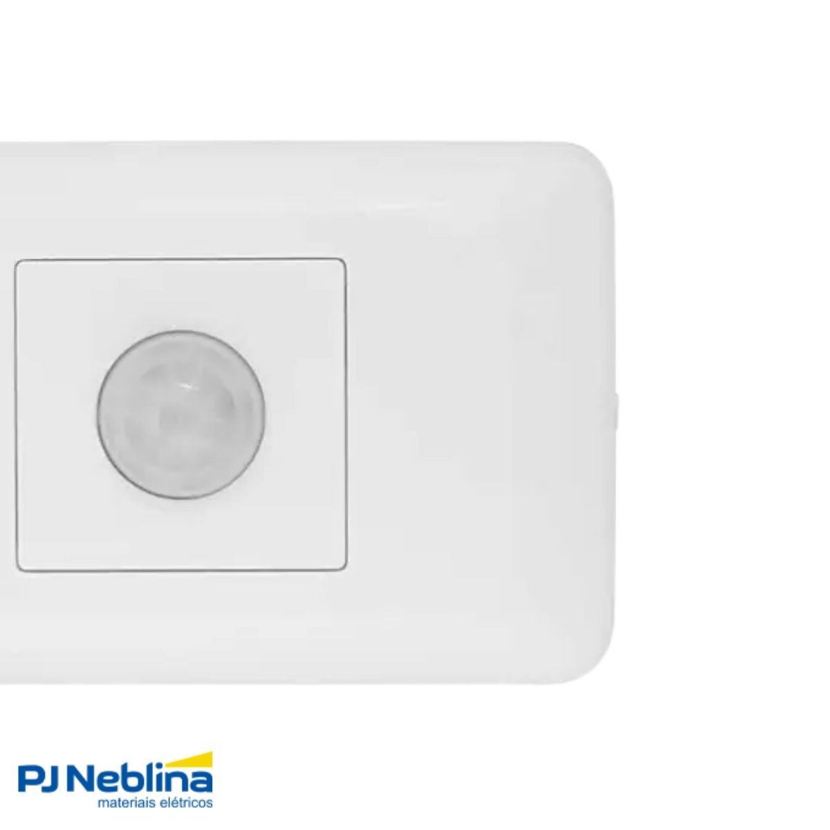 Conjunto Sensor Presença C/Placa 4X2 Branco Pial Pop - Pial