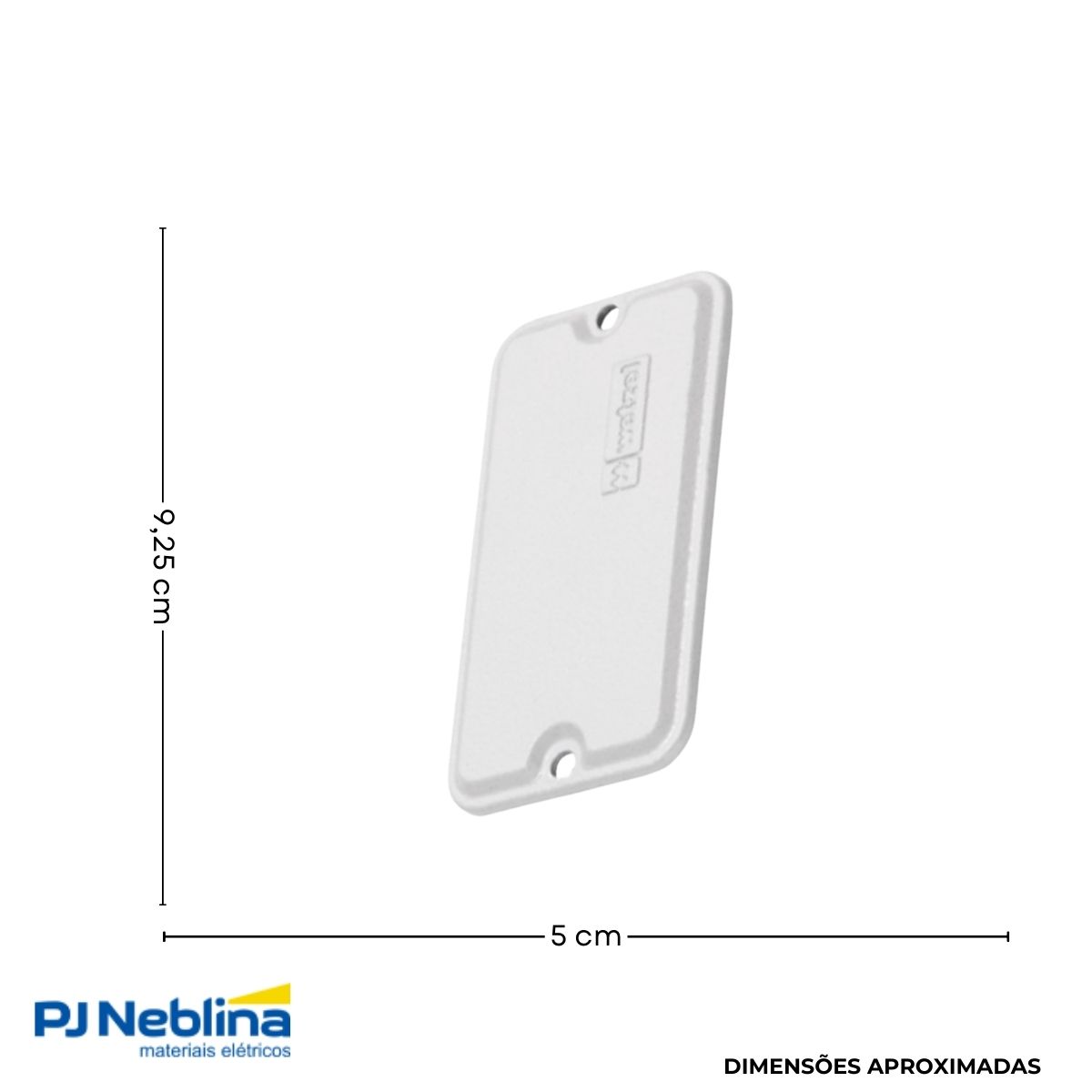 Tampa Condulete Cega Alumínio 1/2-3/4 S/Pintura C/Vedação - Wetzel