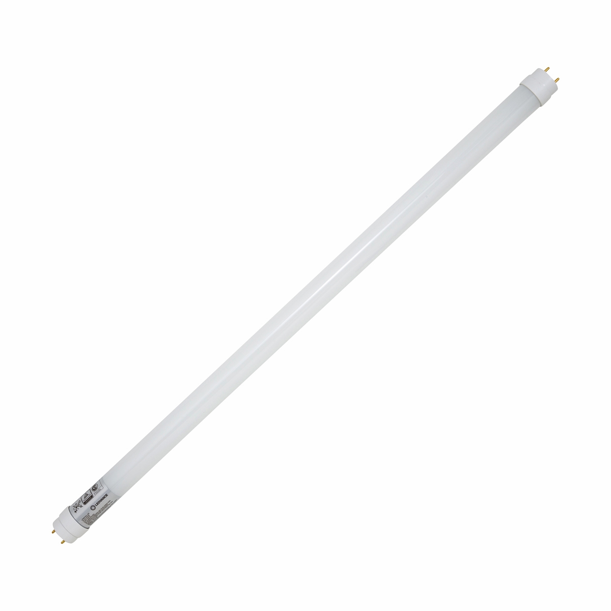 Lâmpada Led Tubular T8 9W Bivolt G13 4000K Luz Do Dia 25000H 900Lm 600Mm - Ledvance