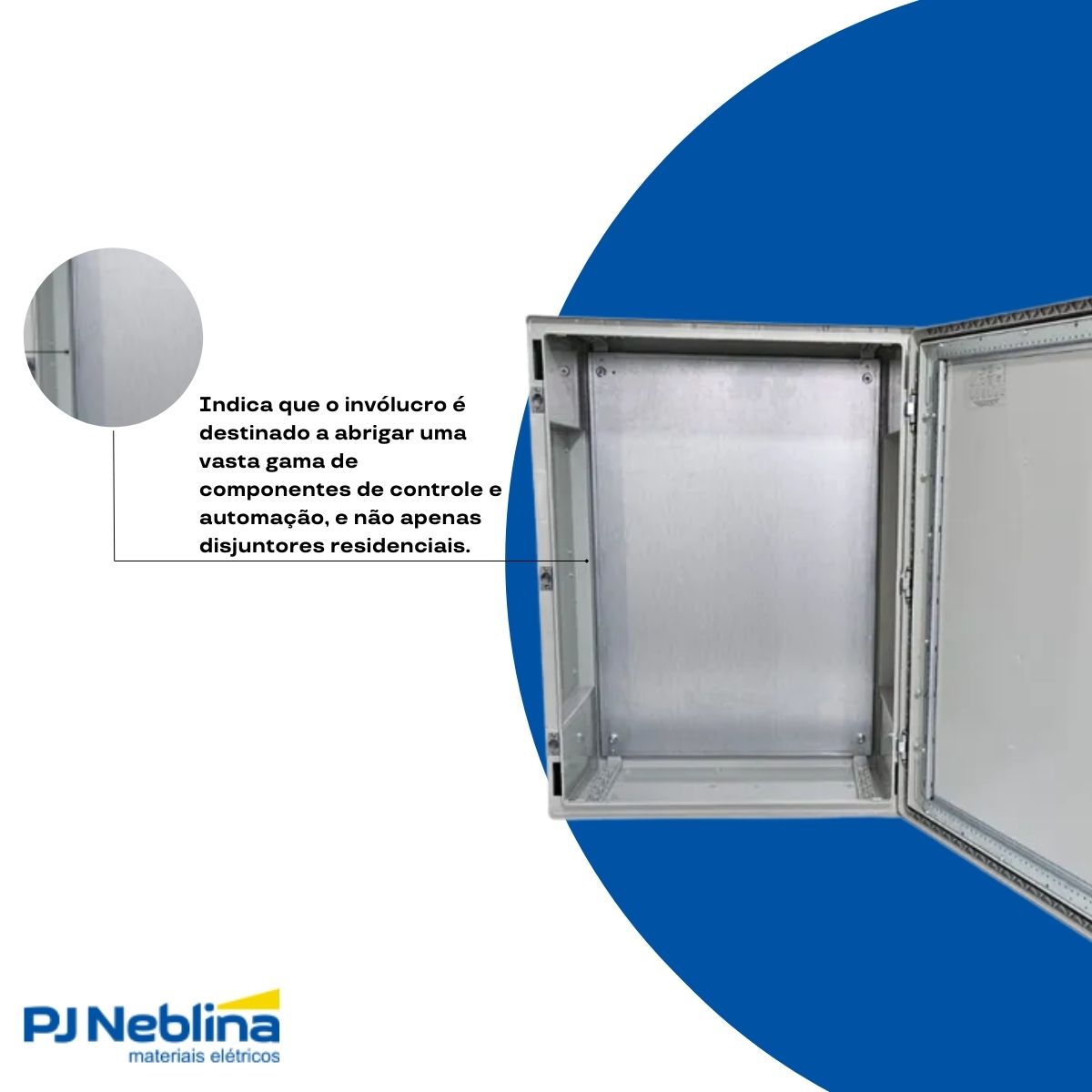 Quadro Comando Sobrepor Abs 800X600X300Mm Placa Montagem Ip65 Anti Uv