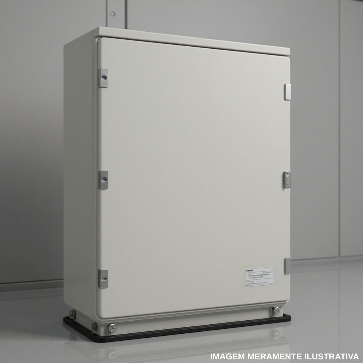 Quadro Comando Sobrepor Abs 800X600X300Mm Placa Montagem Ip65 Anti Uv