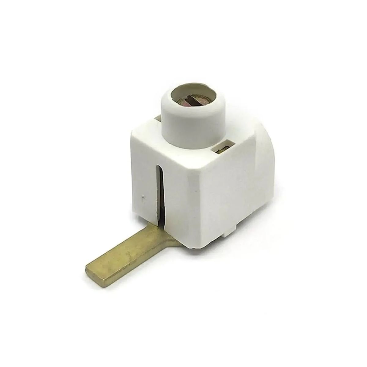 Conector Barramento Genérico 25 mm Terminal Parafuso 1 Furo - Steck
