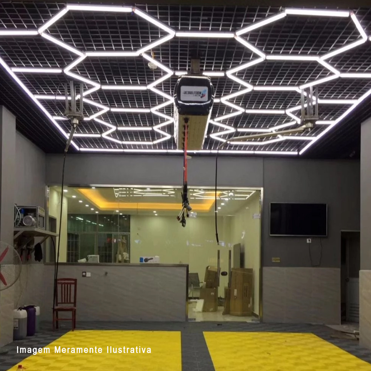 Lâmpada Led Tubular T8 10W Bivolt G13 6500K Luz Branca 600Mm - Saveenergy