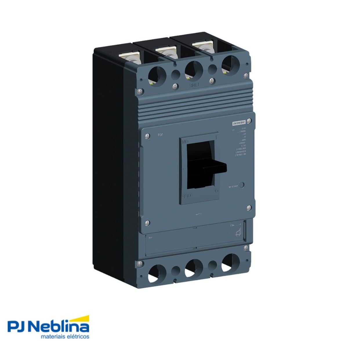 Disjuntor Caixa Moldada Tripolar 320-400A 36Ka 415V 50/60Hz - Siemens