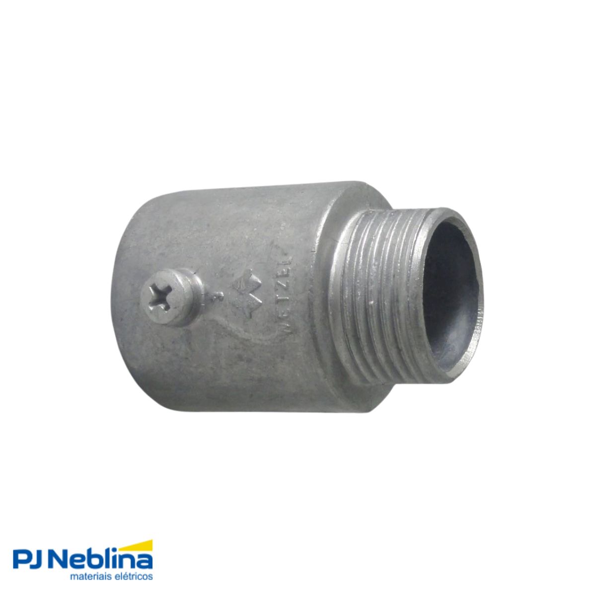 Unidut Cônico Reto Alumínio Cinza 1.1/2 Bsp - Wetzel