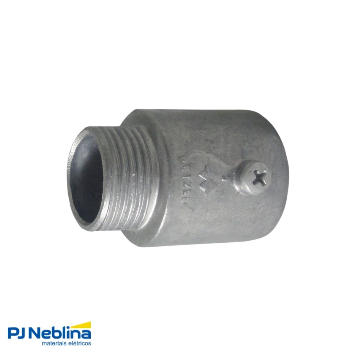 Unidut Cônico Reto Alumínio Cinza 1.1/2 Bsp - Wetzel