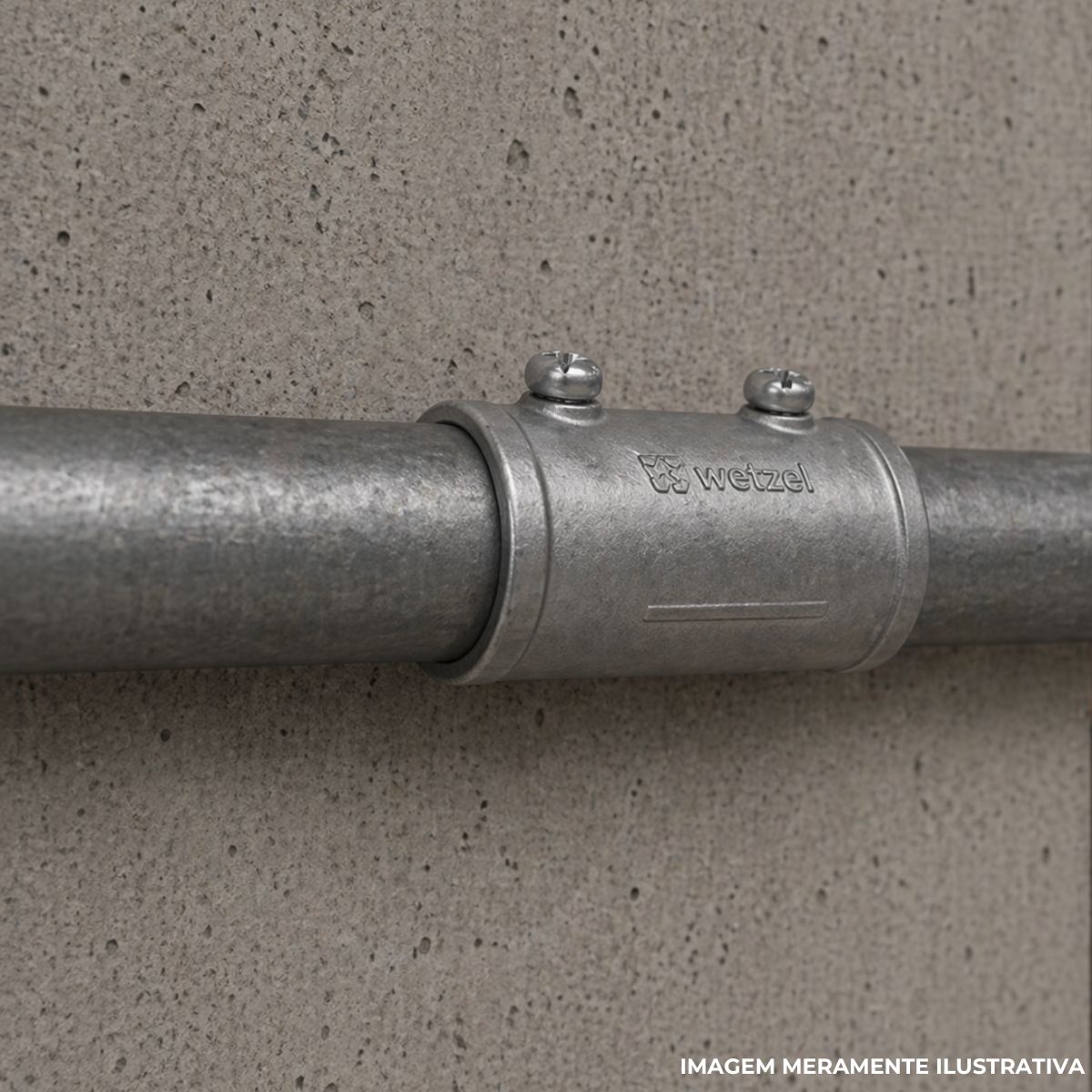 Unidut Reto Pratico Alumínio 1.1/4 - Wetzel