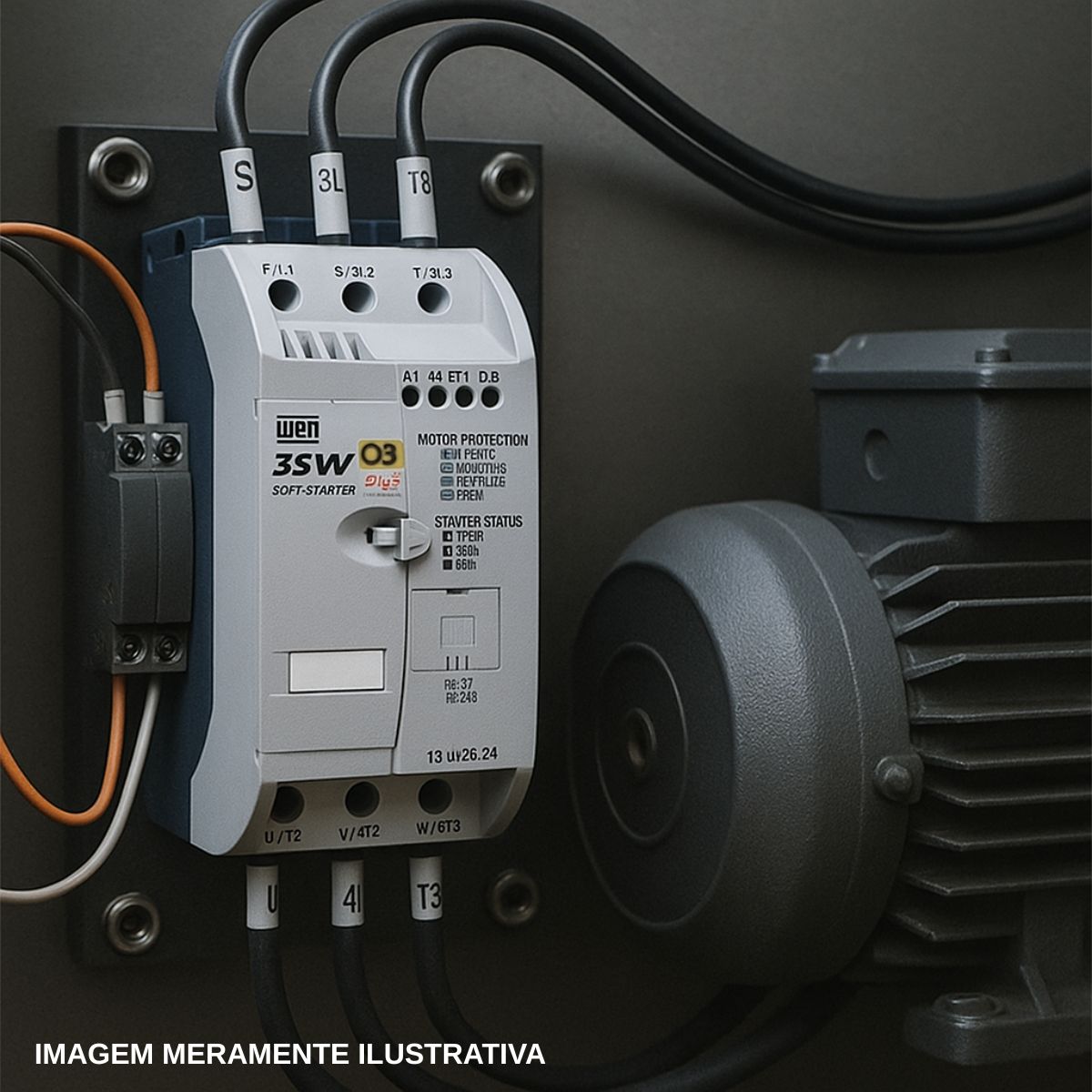 Softstart 45A 220-460V IP20 Tamanho 2 - Weg
