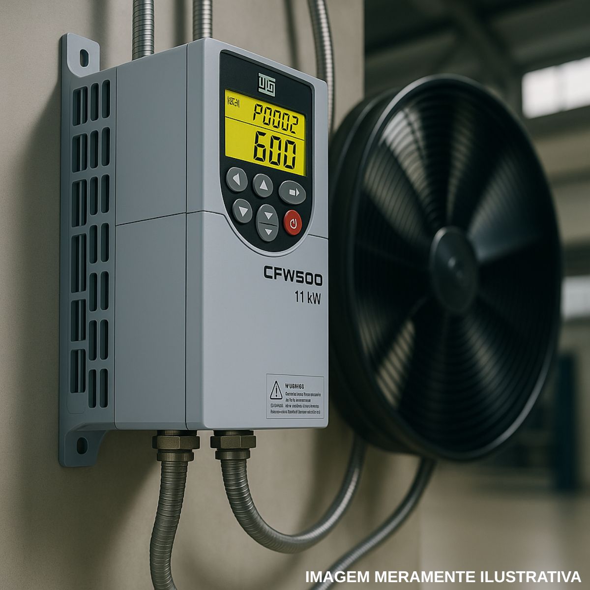 Inversor Frequência Trifásico 380-480V 50/60Hz 24A 11Kw - Weg