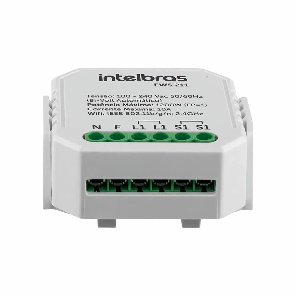 Módulo Interruptor Interno Inteligente Smart 10A Android/iOS Com Comando De Voz - Intelbras