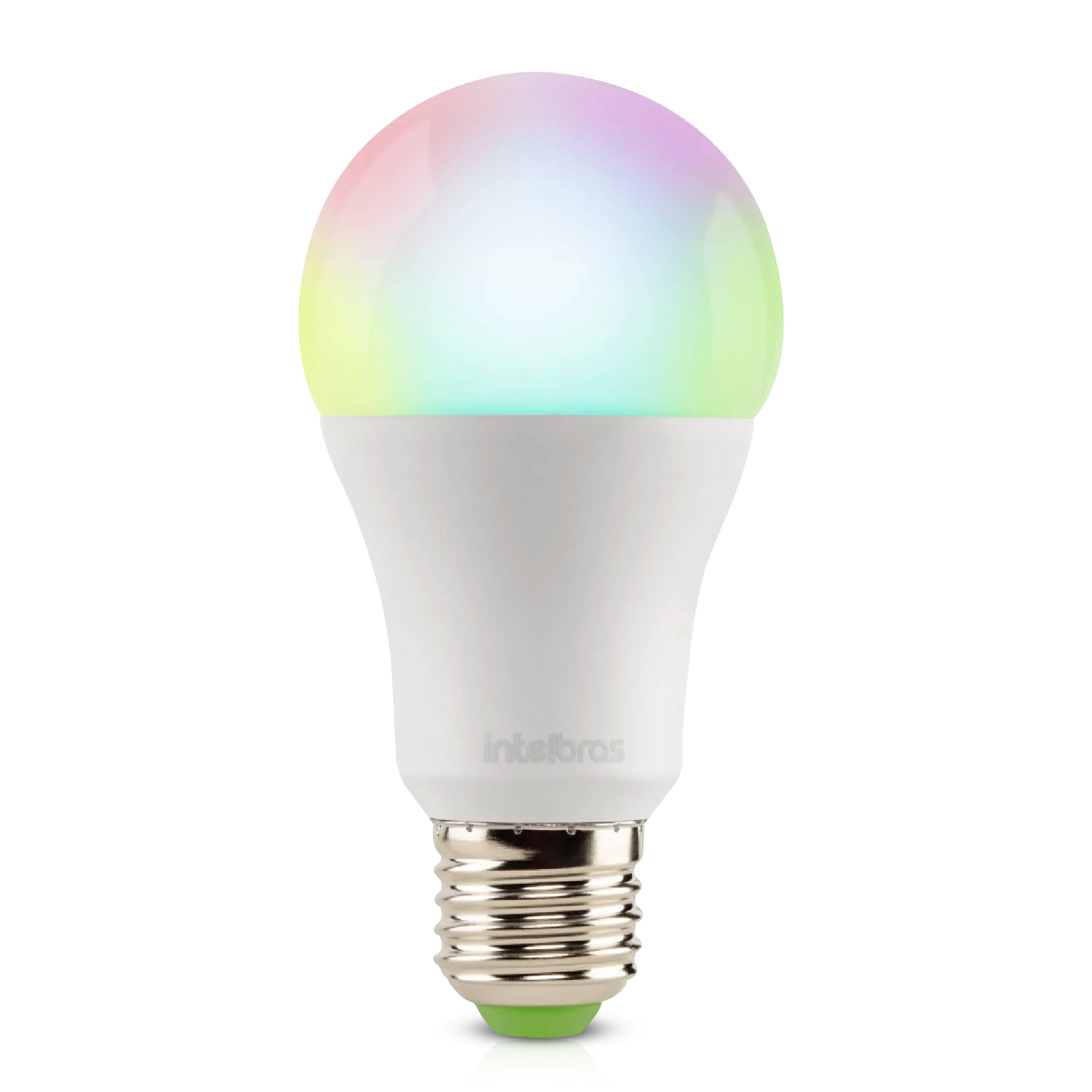 Lâmpada Led Inteligente Smart Wifi 10W Bivolt E27 RGB - Intelbras