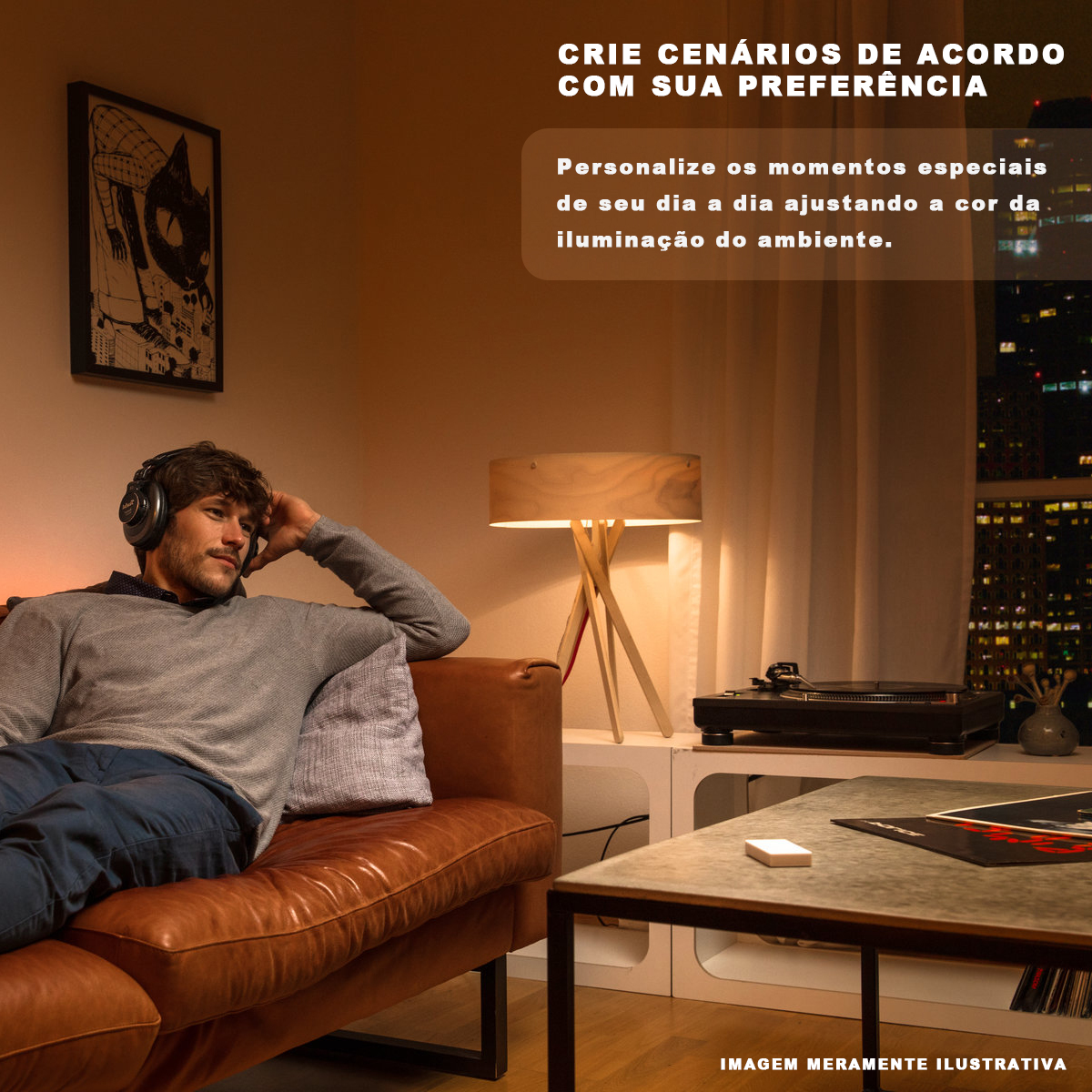 Lâmpada Led Inteligente Smart Wifi 10W Bivolt E27 RGB - Intelbras