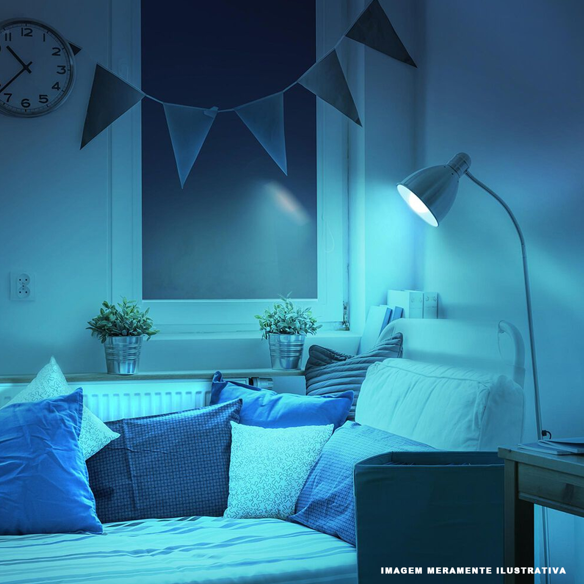 Lâmpada Led Inteligente Smart Wifi 10W Bivolt E27 RGB - Intelbras