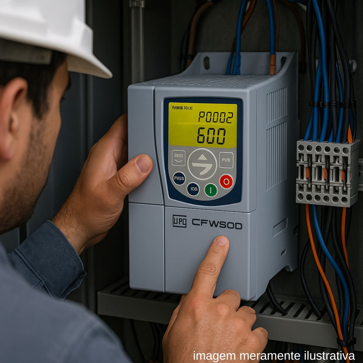 Inversor Frequência Trifásico 380-480V 50/60Hz 4,3A 1,5Kw - Weg