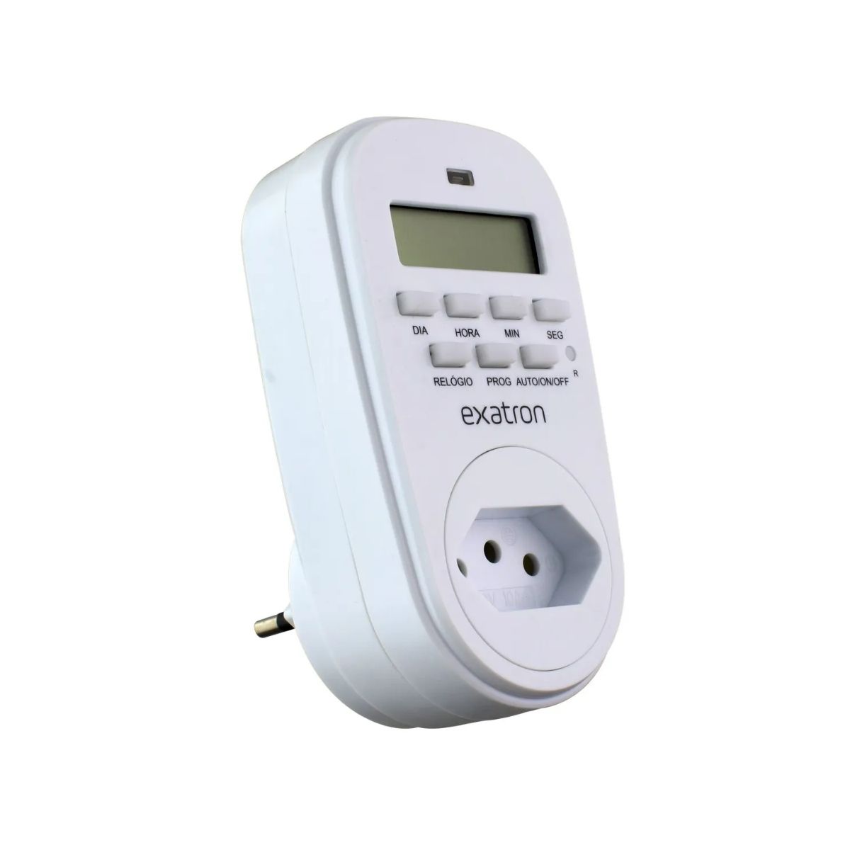 Timer Temporizador Digital Bivolt Ate 40 Programas 1Seg 10A - Exatron