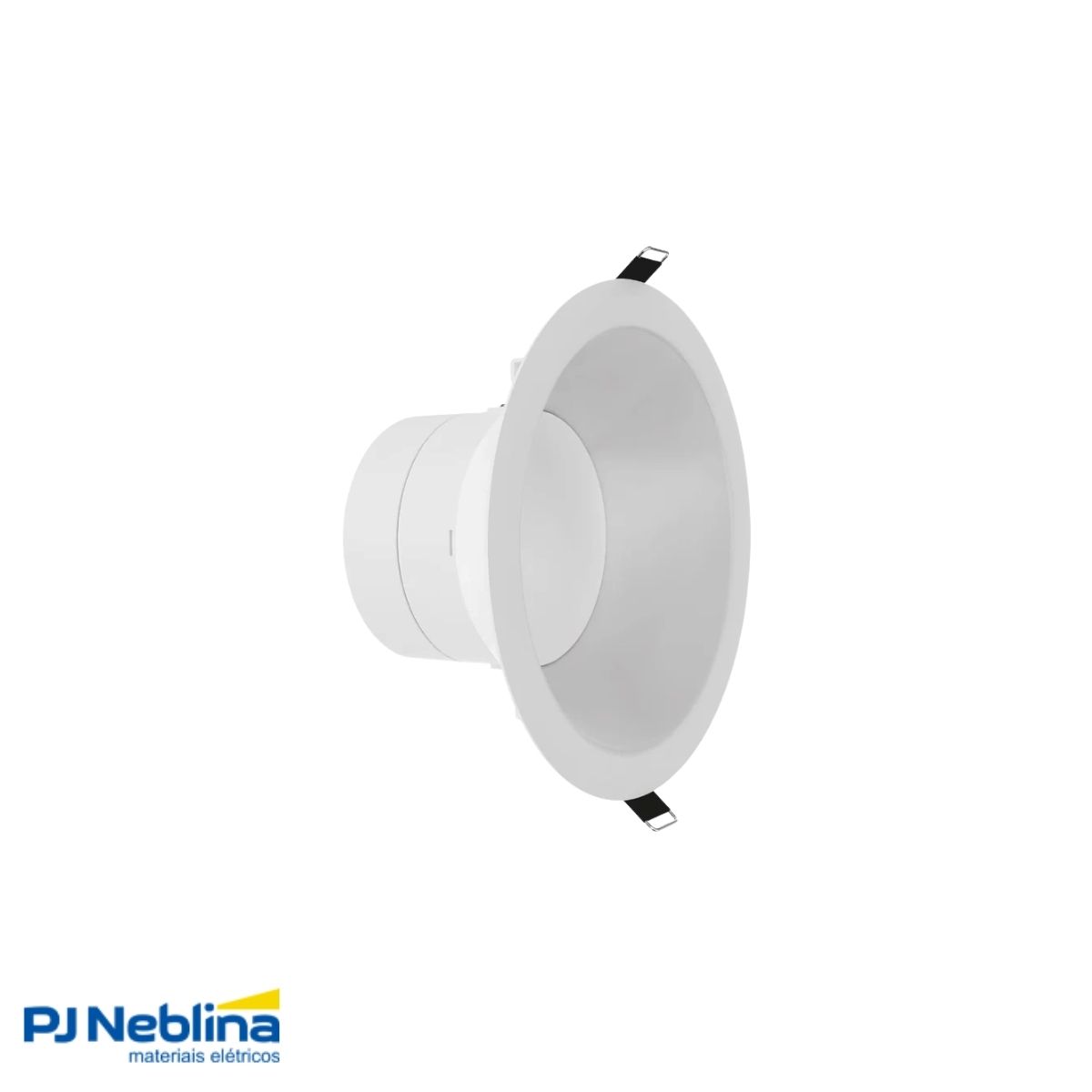 Luminária Downlight Led Embutir Redondo Branco 21W Bivolt 4000K Branco Neutro 2100Lm Difusor Policarbonato - Ledvance