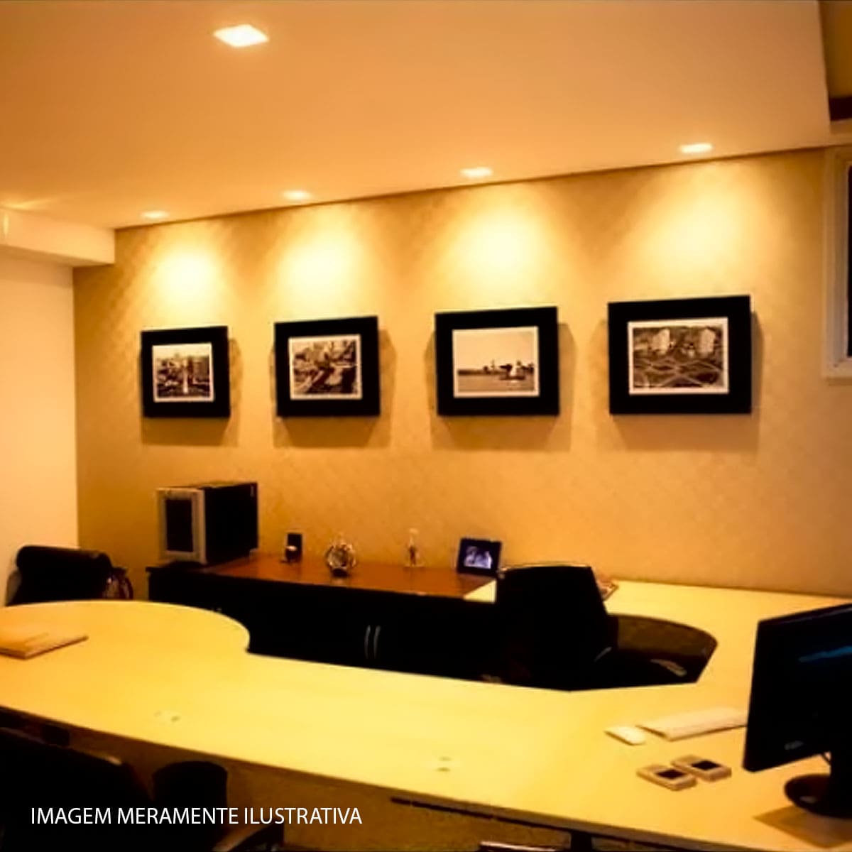 Luminária Painel Led Embutir Quadrado Branco 6W Bivolt 3000K Luz Amarela 480Lm Difusor Policarbonato Avant