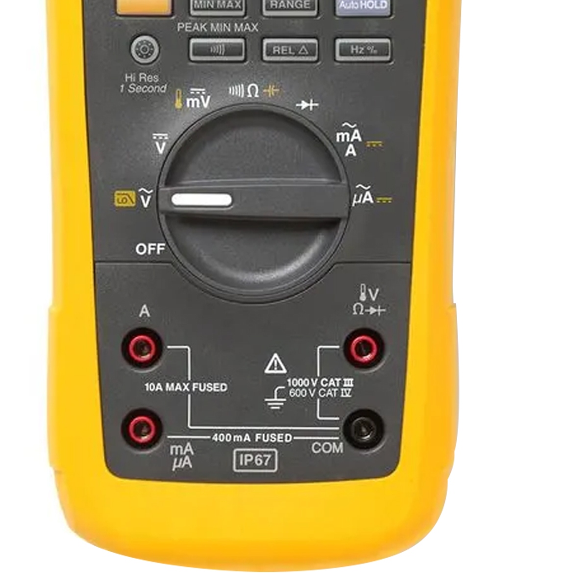 Multímetro Industrial True Rms Ip67 1000V 10A - Fluke