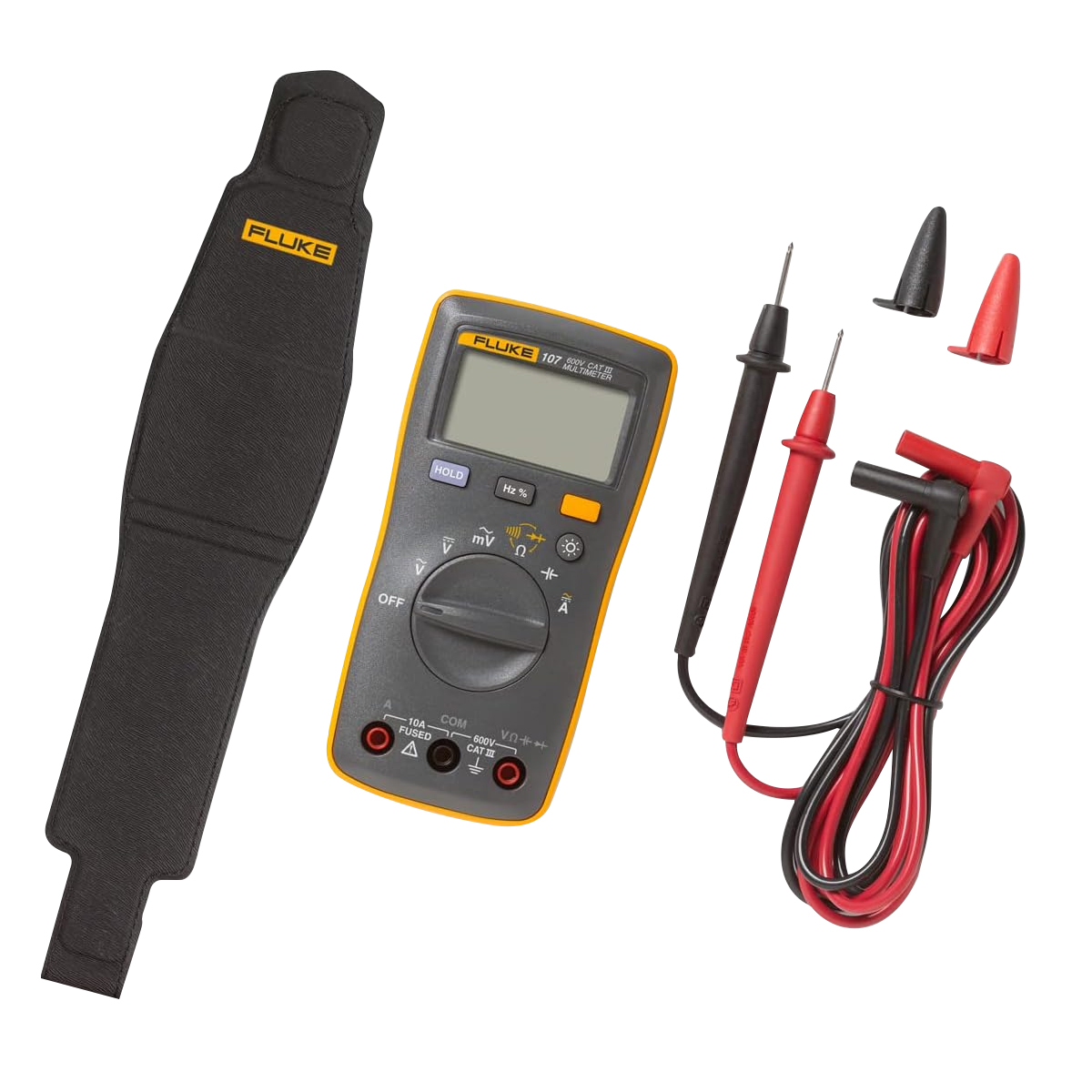 Multímetro Para Eletricistas 600V Teste Diodo Fluke-107 - Fluke