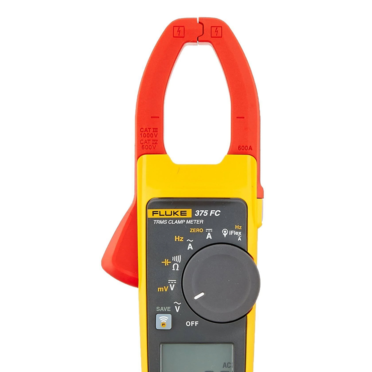Alicate Amperímetro Digital 375 Fc 2500A Cat Iii 1000V-Cat Iv 600V - Fluke