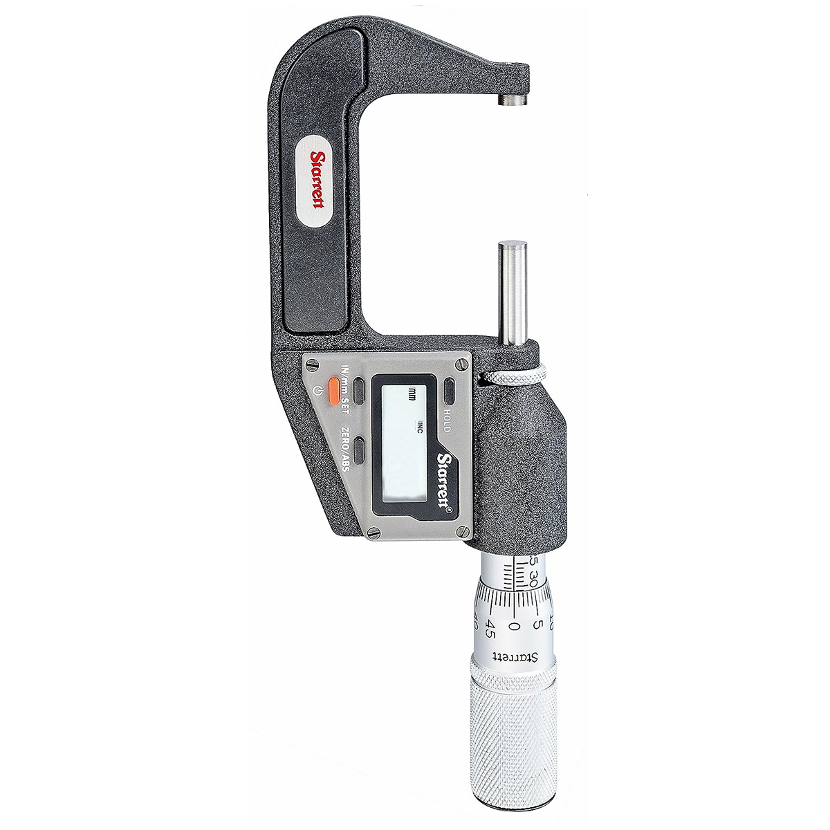 Micrômetro Externo Digital 0-25Mm/0-1 Polegada Sem Saída 0,001Mm 0,002Mm - Starrett