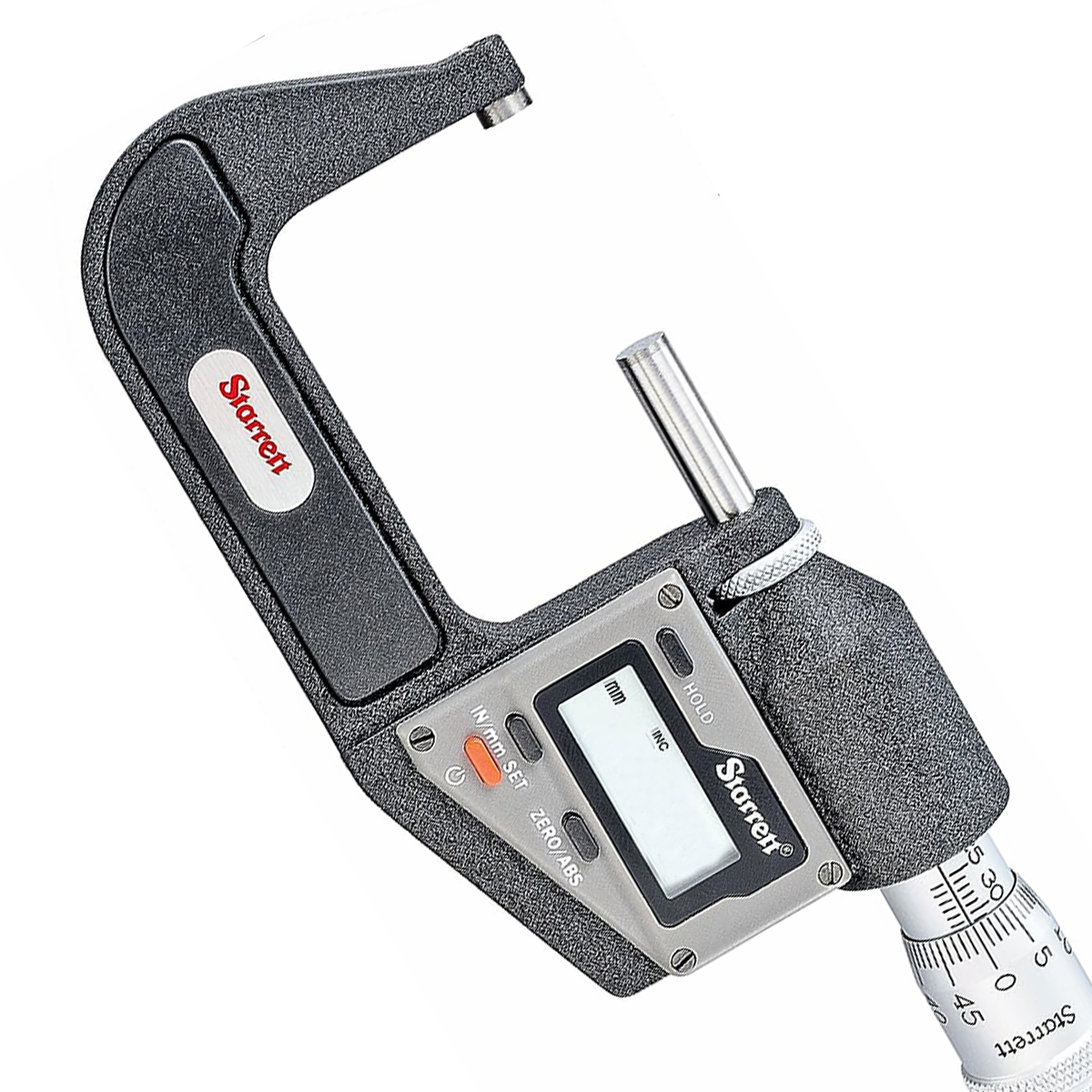 Micrômetro Externo Digital 0-25Mm/0-1 Polegada Sem Saída 0,001Mm 0,002Mm - Starrett