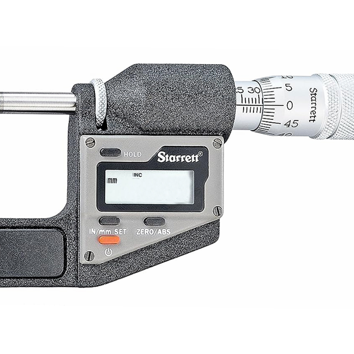 Micrômetro Externo Digital 0-25Mm/0-1 Polegada Sem Saída 0,001Mm 0,002Mm - Starrett