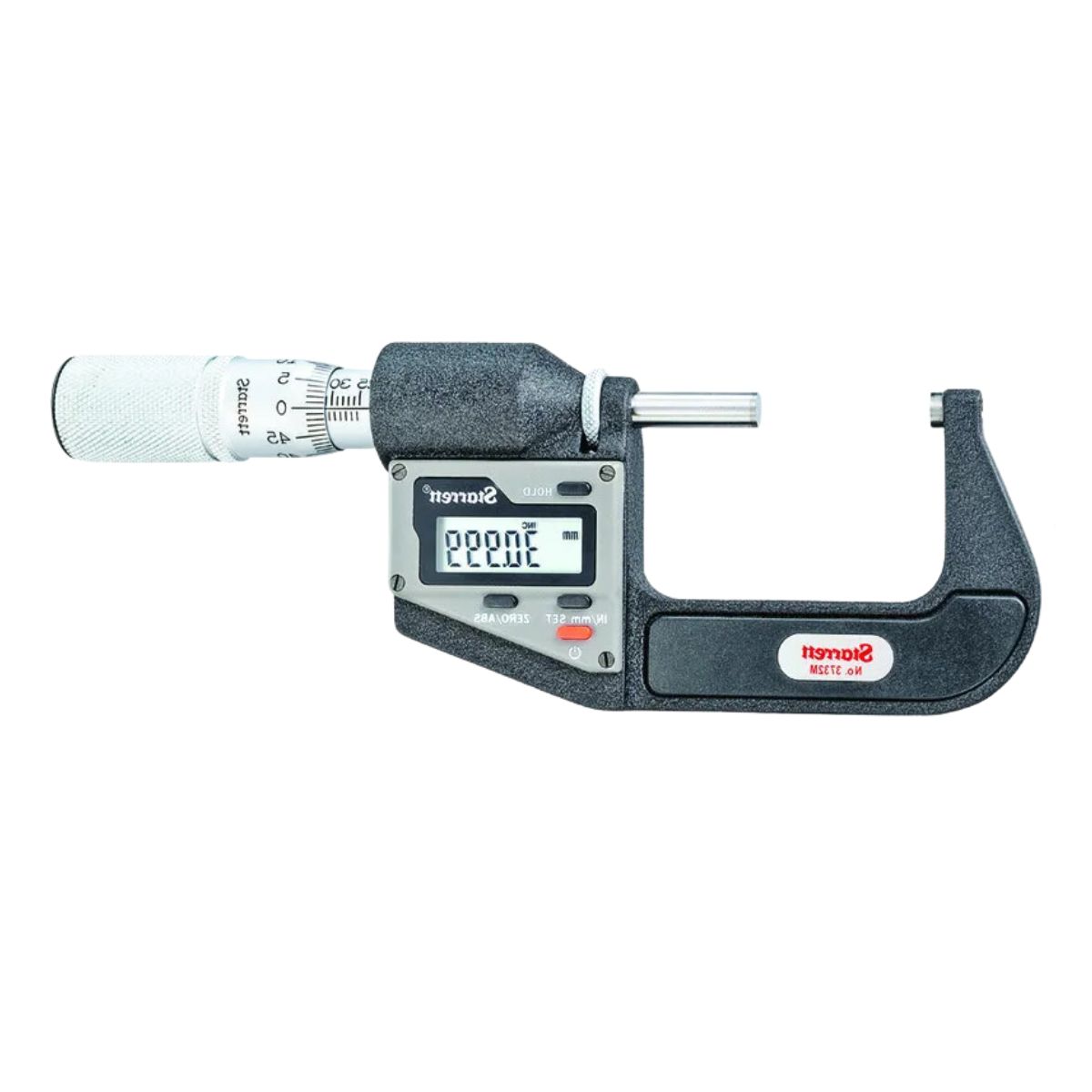 Micrometro Externo Digital 25-50Mm (1-2") Sem Saída 3732MEXFL-50 Starrett