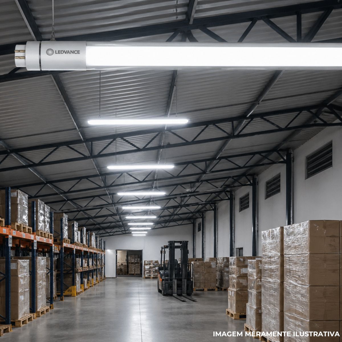 Lâmpada Led Tubular T5 26W Bivolt G5 4000K Branco Neutro Luz Branca 3900Lm 1200Mm - Ledvance