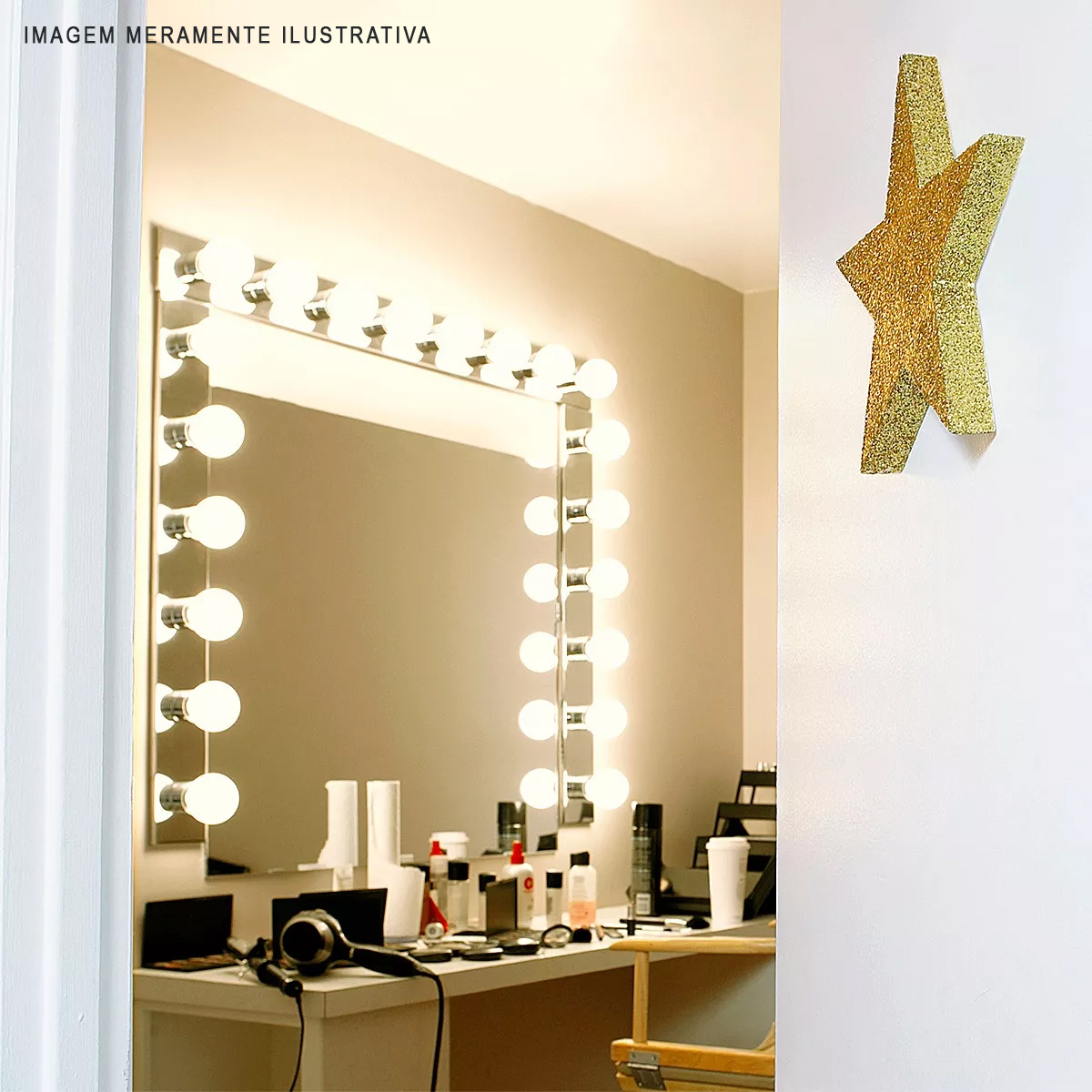 Lâmpada Led Bolinha G45 3W Bivolt E27 6500K Luz Branca Luz - Ledvance