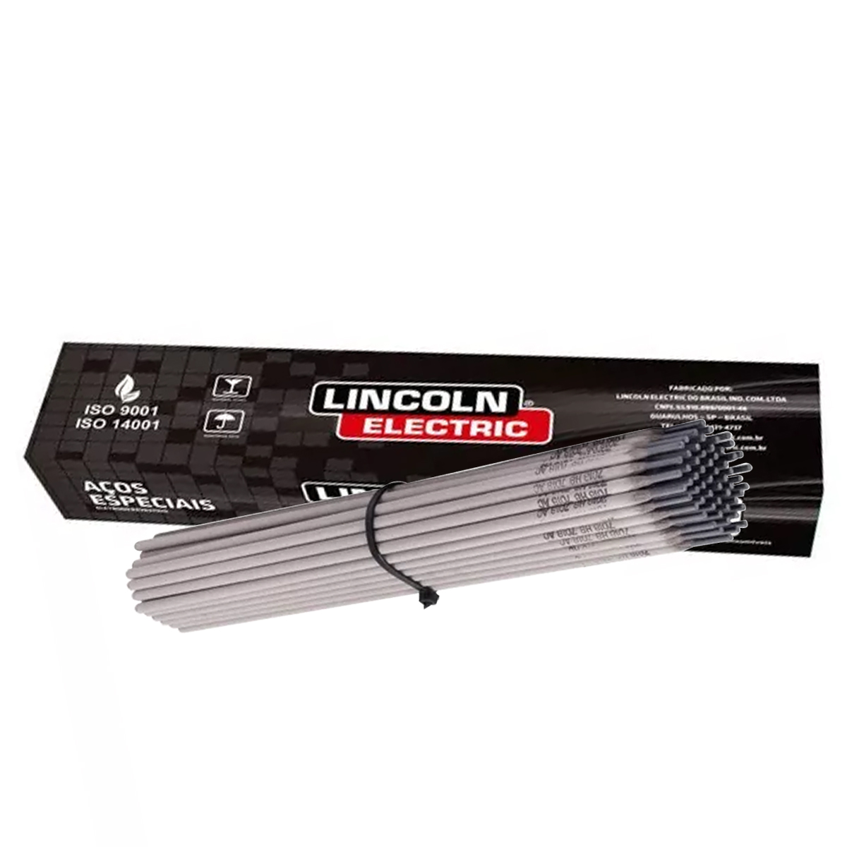 Eletrodo Solda Revestido 2,50Mm 300Mm Aço Inox E308L Caixa Com 2Kg Le 308l-17 - Lincoln