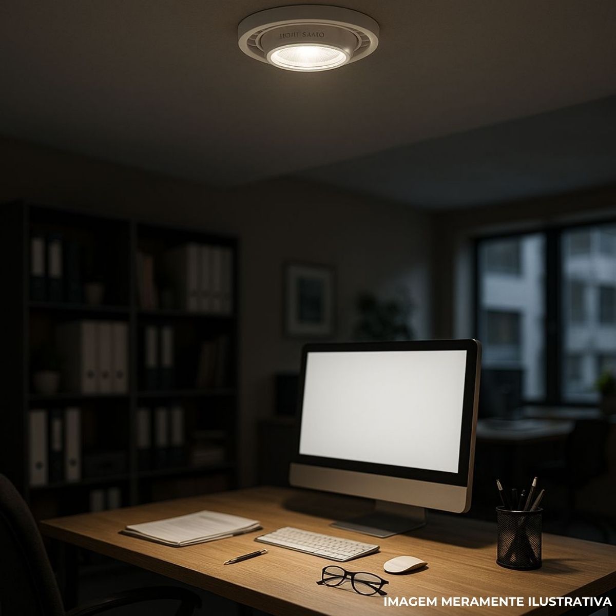 Lâmpada Led Ar111 10W Bivolt Gu10 4000K Branco Neutro Luz Branca 950Lm 24G - Ledvance