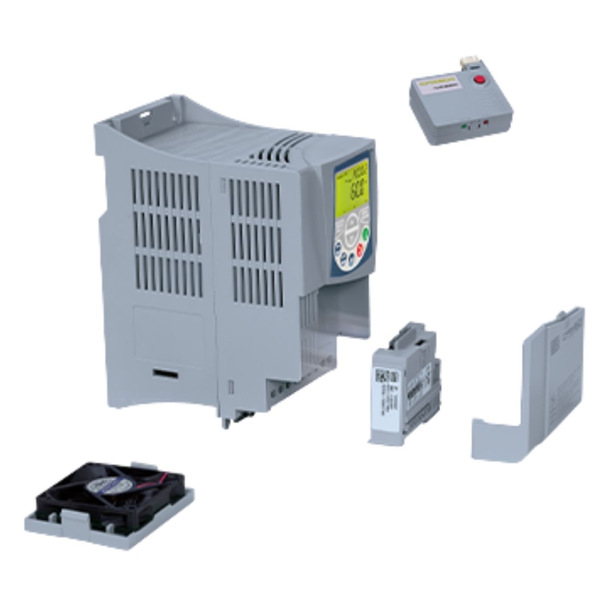 Inversor Frequência Monofásico/Trifásico 200-240V 50/60Hz 4,3A 0,75Kw - Weg