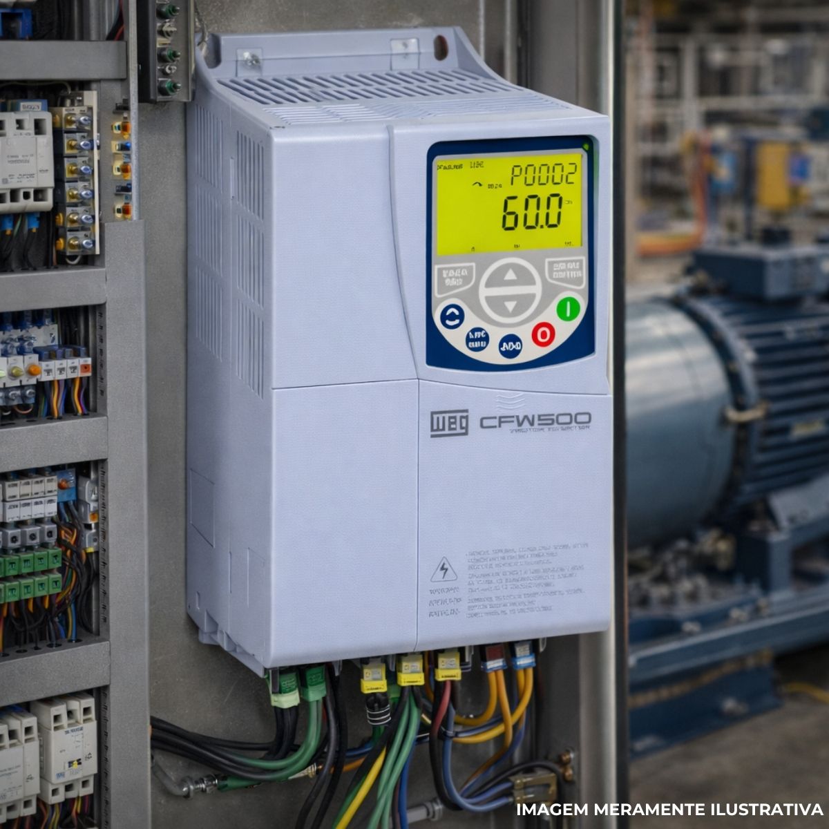 Inversor Frequência Trifásico 200-240V 50/60Hz 24A 5,5Kw - Weg