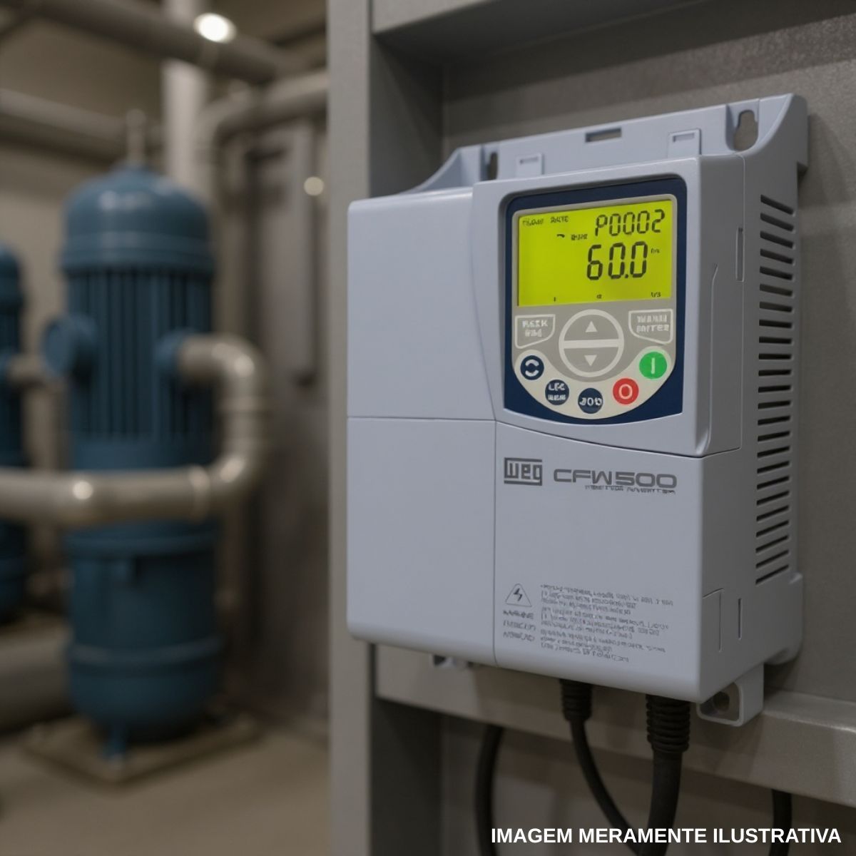 Inversor Frequência Trifásico 380-480V 50/60Hz 14A 7,5Kw - Weg