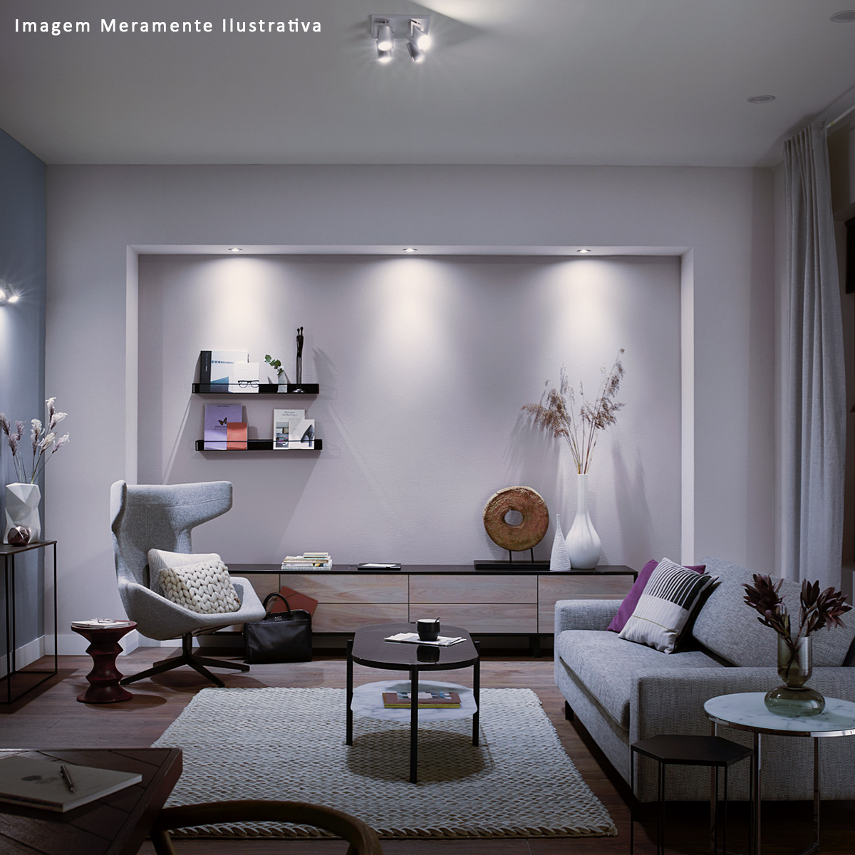 Lâmpada Led Dicroica Par11 3W Bivolt Gu10 6500K Luz Branca - Ledvance