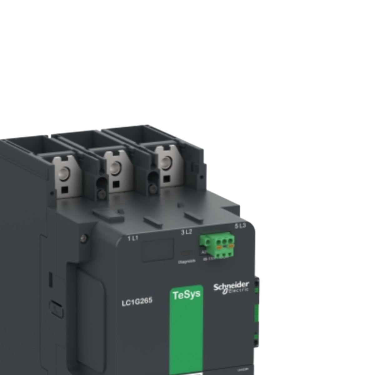 Contator Potencia Tripolar 265A 48-130Vca/Cc 1Na+1Nf 50/60Hz - Schneider