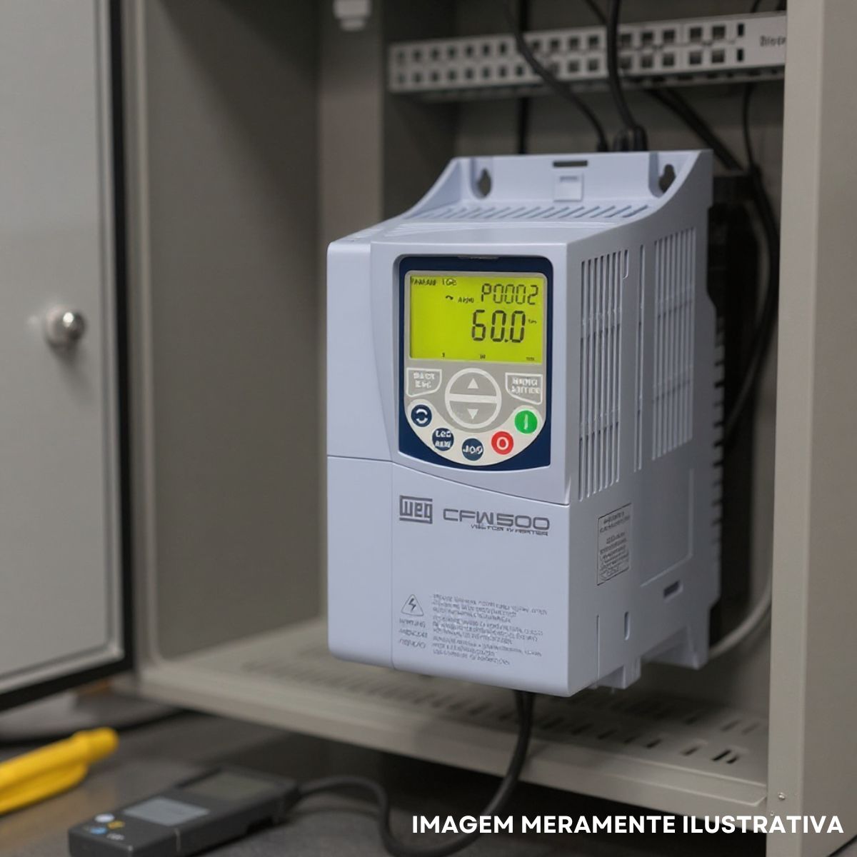 Inversor Frequência Trifásico 380-480V 50/60Hz 2,6A 1,1Kw - Weg