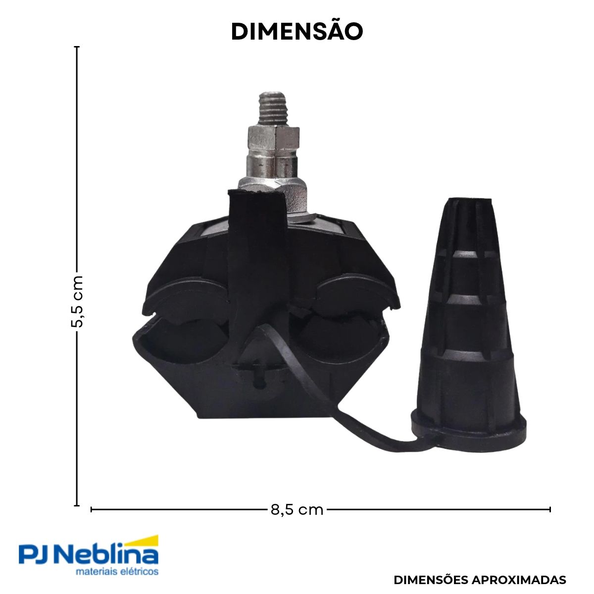 Conector Derivação Polímero Perfurante Princ 16-120Mm - Intelli