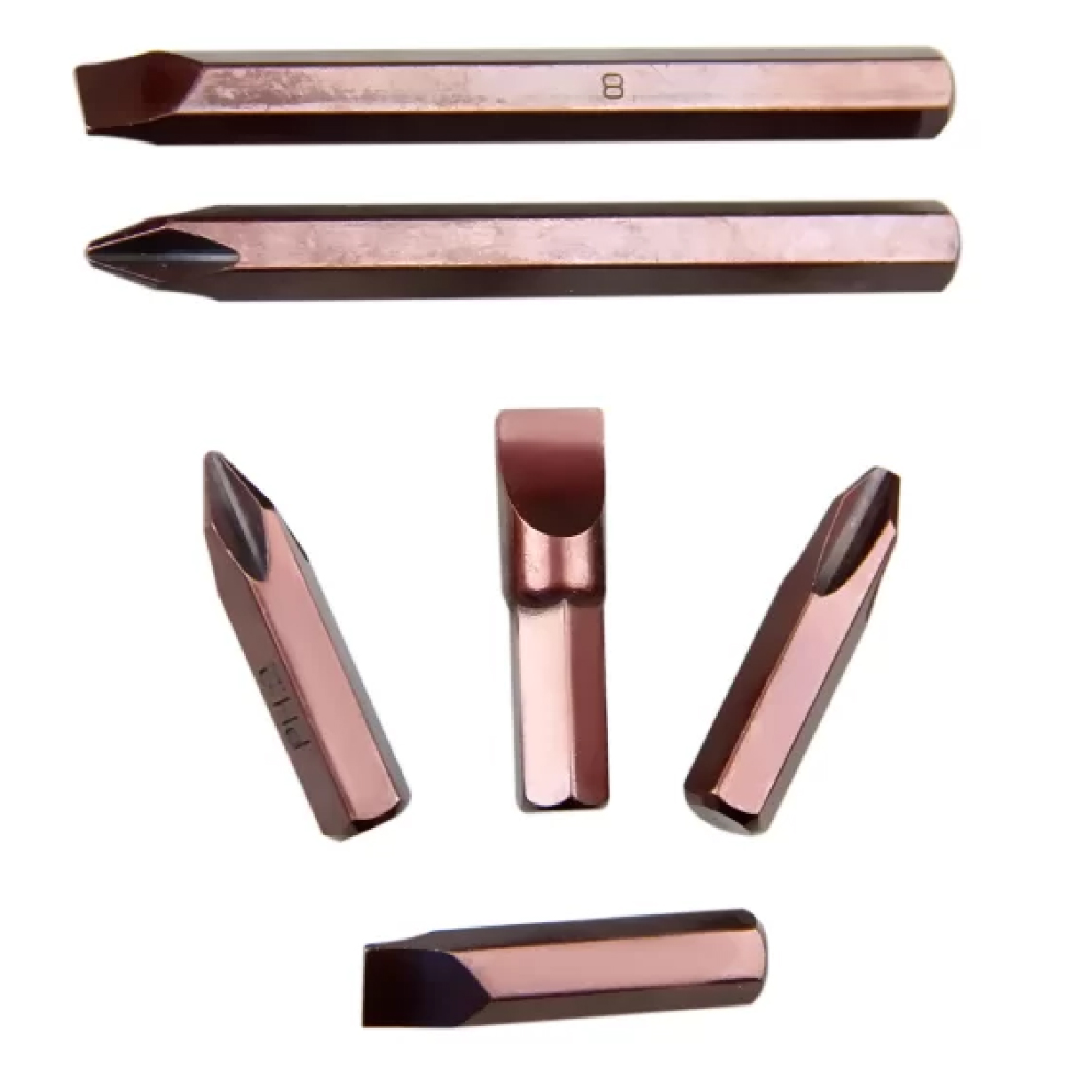 Martelete Impacto Manual Aço Cromo Vanadium Bits Com 8 Peças - Tramontina