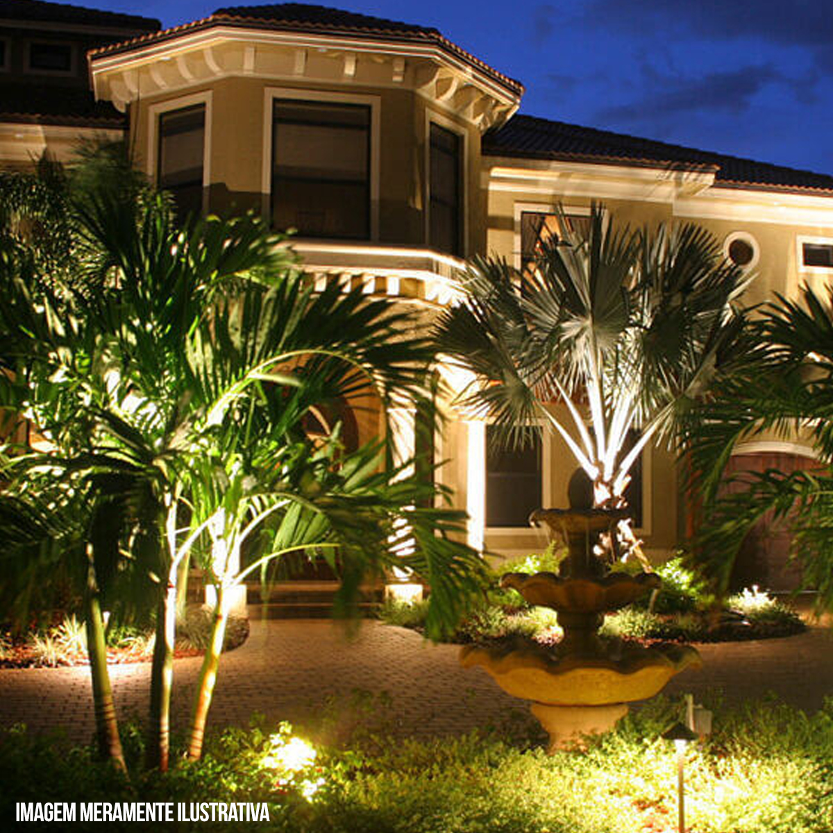 Luminária Refletor Led Retangular Sobrepor Preto 100W 110-277V Luz Branca 6500K Cabo 0,6M Com Suporte - Philips