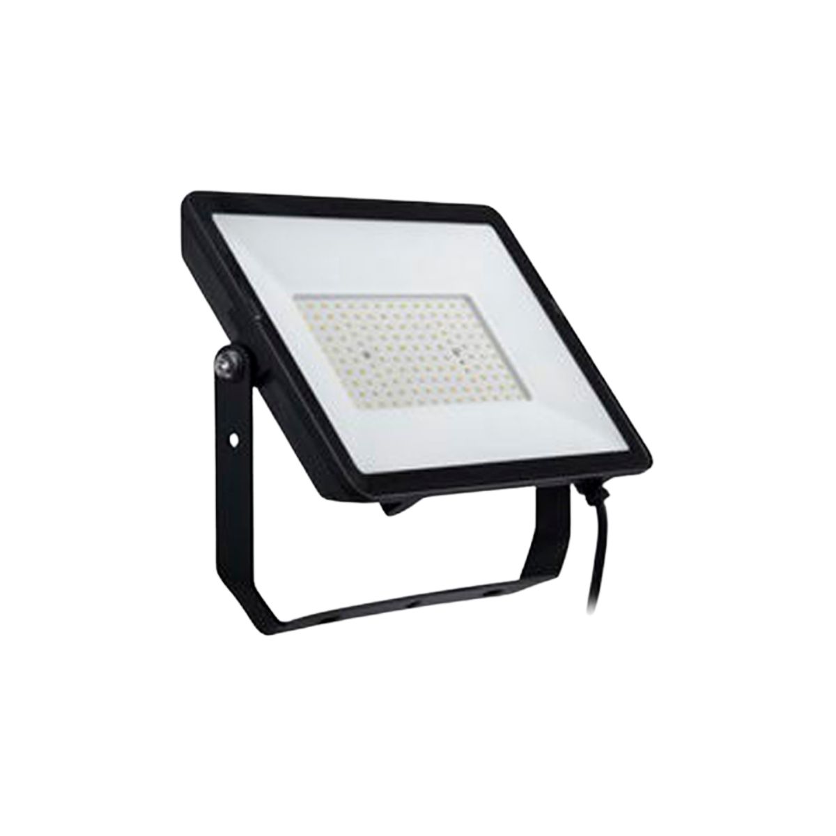 Luminária Refletor Led Retangular Sobrepor Preto 200W 110-277V 6500K Branco Frio 19000Lm 120G Ip65 - Philips